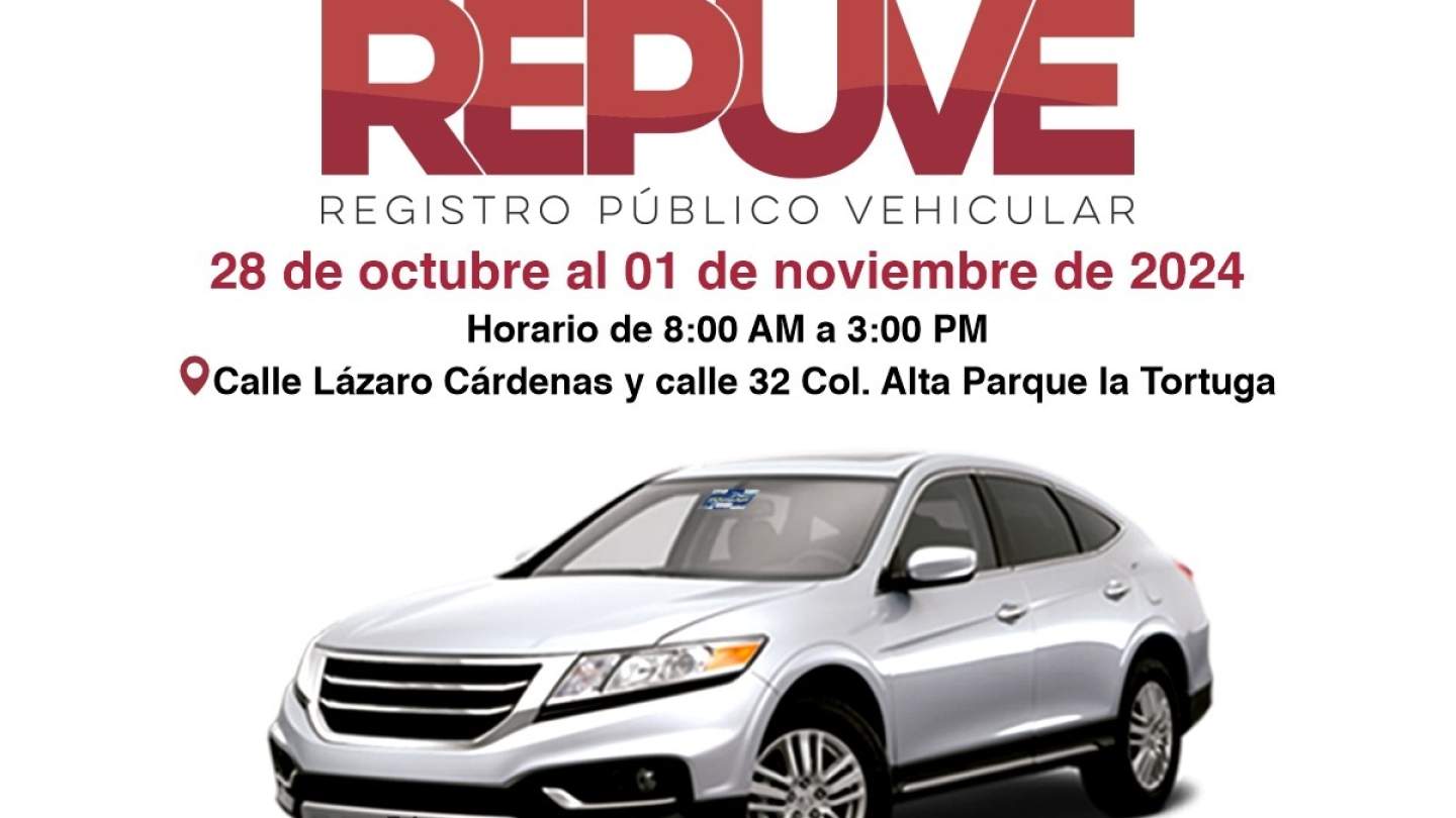 Instala Gobierno de Sonora módulo itinerante de Repuve en SLRC